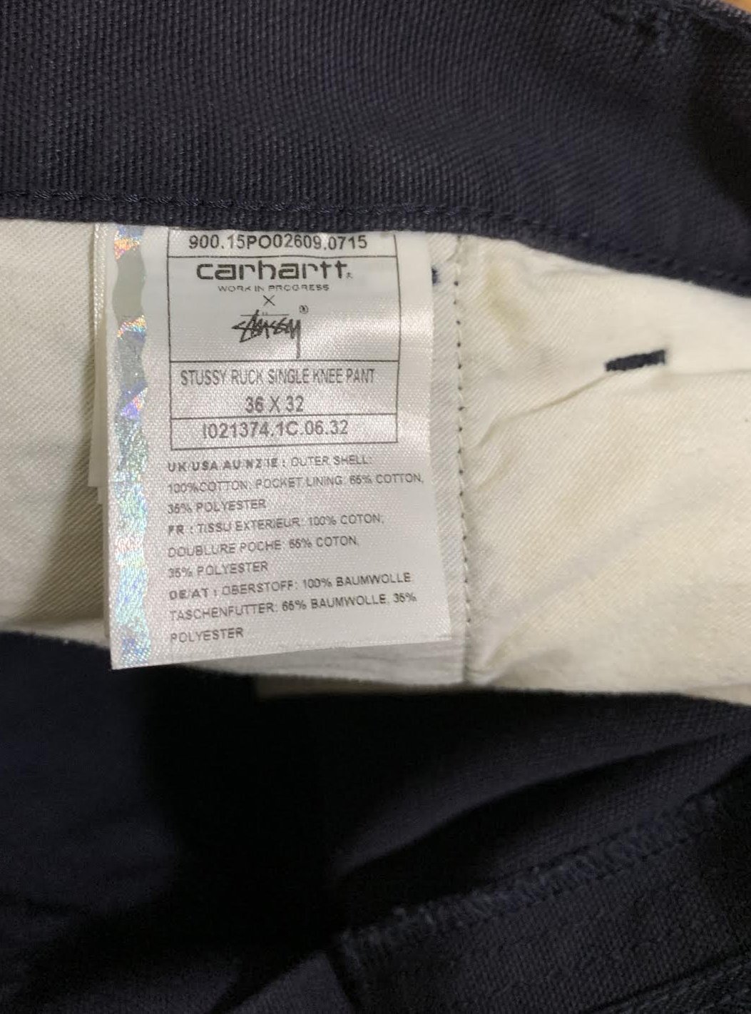 Carhartt WIP x Stussy Carpenter Navy Jeans (Size 36 x 32) — RootsBK